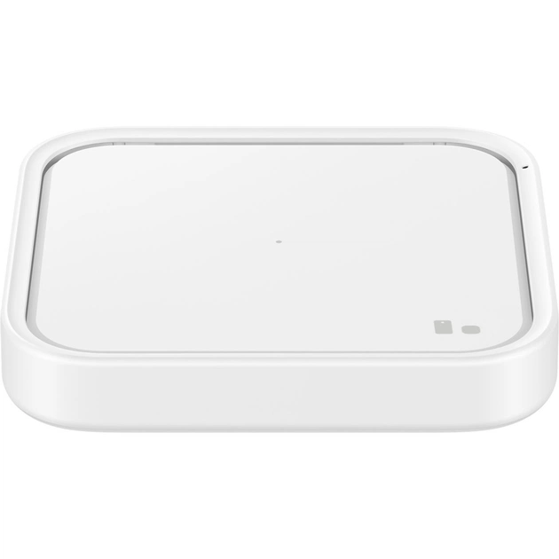 Зарядний пристрій Samsung 15W Wireless Charger Pad w/o White (EP-P2400BWEGEU) - зображення 1