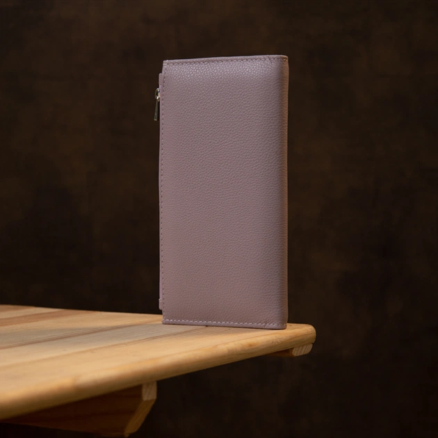 Гаманець ST Leather Шкіряний Ліловий (19384) - зображення 10