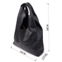Сумка Grande Pelle Шопер 2 в 1 з натуральної шкіри Чорна (22881) - зменшене зображення 3