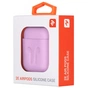 Чохол для навушників 2E для Apple AirPods Pure Color Silicone Imprint 1.5 мм Lavende (2E-AIR-PODS-IBSI-1.5-LV) - зменшене зображення 3