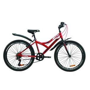 Велосипед Discovery 24" FLINT Vbr рама-14" St 2020 червоно-чорний (OPS-DIS-24-181) зображення 1