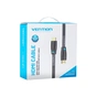Кабель мультимедійний HDMI M to HDMI M 1.0m engineering black Vention (AAMBF) - уменьшенное изображение 2