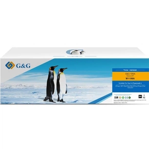 Картридж G&G HP 106A M107/135/137/W1106A Black 1K (G&G-106A) зображення 1