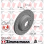 Гальмівний диск ZIMMERMANN 150.3405.52 - зменшене зображення 1