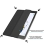 Чохол до планшета BeCover Tri Fold Hard Apple iPad 9.7 2017/2018 A1822/A1823/A1893/A19 (706863) - зменшене зображення 2