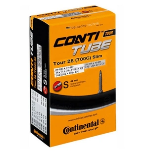 Велосипедна камера Continental Tour 28" Slim 28-609 / 37-642 RE PR42mm (181991) зображення 1