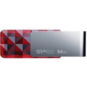 USB флеш накопичувач Silicon Power 64GB Ultima U30 Red USB 2.0 (SP064GBUF2U30V1R) зображення 1