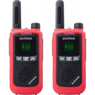 Портативна рація Baofeng BF-T17 Red Twin Pack зображення 1