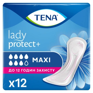 Урологічні прокладки Tena Lady Maxi 12 шт. (7322540593143) зображення 1