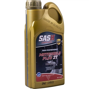 Моторна олива SASH MOTOWORLD PLUS 2T синтетика 1л (100908) изображение 1