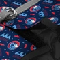 Шлея для собак WAUDOG Clothes з QR паспортом "Бетмен червоно-блакитний" XS3 (1003-4003) - зменшене зображення 3