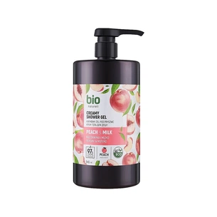 Гель для душу Bio Naturell Персик та молоко 946 мл (4820168434471) зображення 1
