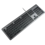 Клавіатура Vinga KB735 black-grey - зменшене зображення 2