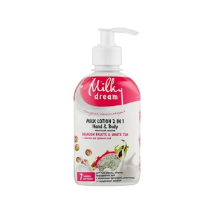 Лосьйон для тіла Milky Dream Молочний 2 в 1 Пітахая і білий чай 250 мл (4820205302541) зображення 1
