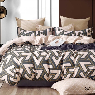 Постільна білизна Isleep двоспальна Сатин Twill 37 (37_dv_Isleep) зображення 1