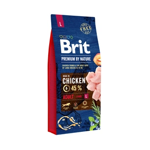 Сухий корм для собак Brit Premium Dog Adult L 15 кг (8595602526468) зображення 1