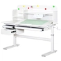 Парта Evo-kids Plus Grey (TH-360 WG/G Plus) - зменшене зображення 1