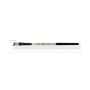 Пензлик для малювання Rosa Синтетика кутова, BREEZE 1226А, №4 (4823098535539) зображення 1