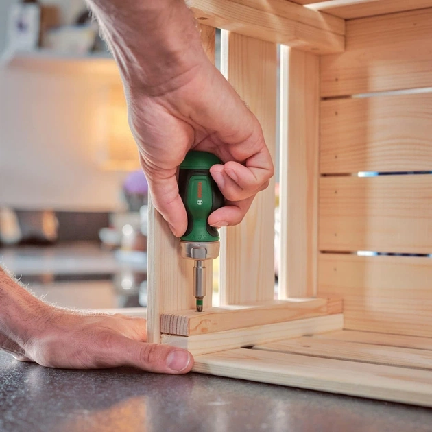 Набір викруток Bosch з тріскачкою, 6 насадок, руків''я TPR , 111мм, сталь CrV (1.600.A03.2UY) - picture 6