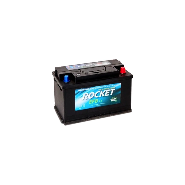 Акумулятор автомобільний ROCKET EFB 80Ah (EFB L4) - изображение 1