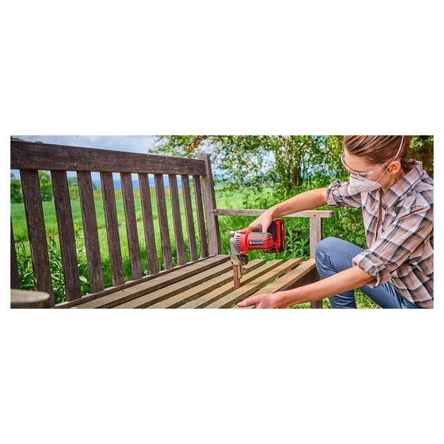 Шліфувальна машина Einhell стрічкова TE-BF 18 Li - Solo PX, 18В, 2 насадки 9/13мм, сумка (без АКБ та ЗП) (4461000) - picture 12