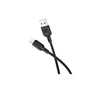 Дата кабель USB 2.0 AM to Micro 5P 2.0m Lenny silicone BX113 black BOROFONE (6941991115493) - зменшене зображення 3