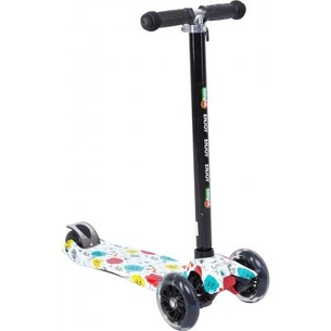 Самокат BabyHit Enjoy Graffiti Flowers (30158) зображення 1