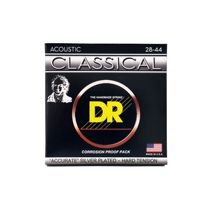 Струни для гітари DR Strings Classical Nylon Hard Tension (NSA) зображення 1