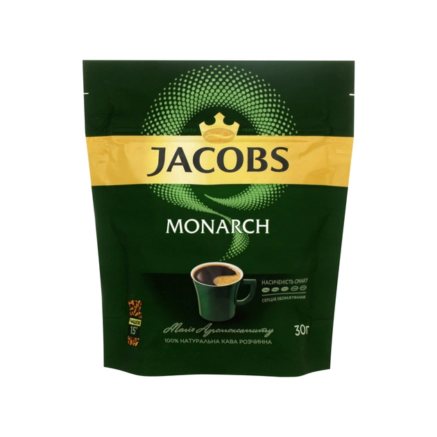 Кава Jacobs розчинна 30 г, пакет (prpj.01667) - изображение 1