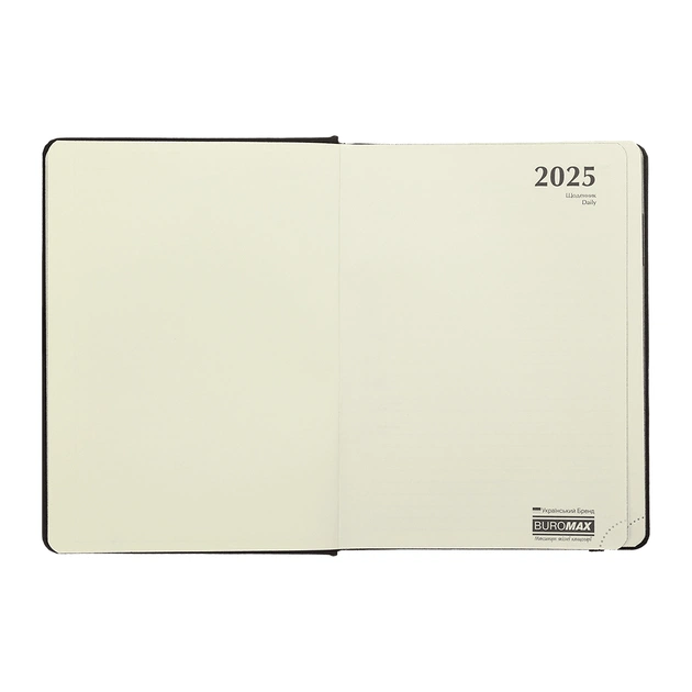 Еженедельник Buromax датированный 2026 PRIMAVERA, А5 черный (BM.2120-01) - изображение 4