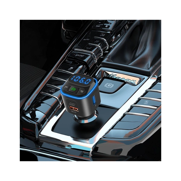 FM модулятор Gelius Tune GP-FMT051 (PD/QC) 36 Watt Black (GP-FMT051) - picture 8