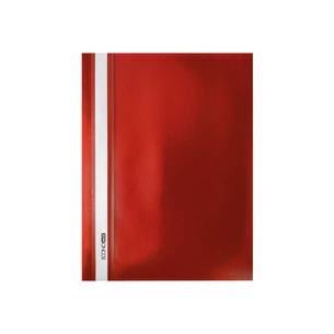 Папка-швидкозшивач Economix А4 без перфорації, фактура "помаранч", червона (E31509-03) зображення 1