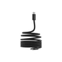 Дата кабель USB-C to USB-C 1.0m 60W Magnet Braided Black Canyon (CND-CCMG60AB15B) - уменьшенное изображение 3