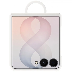 Чохол до мобільного телефона Samsung Silicone Ring Magnet Flip 8 White (EF-EF776CWEGUA) зображення 1