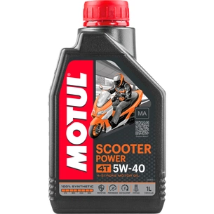 Моторна олива MOTUL 4T Scooter Power 5W40 1л (832001) зображення 1