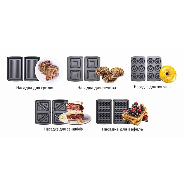 Сендвічниця PRIME Technics PMM 501 X (PMM501X) - picture 2