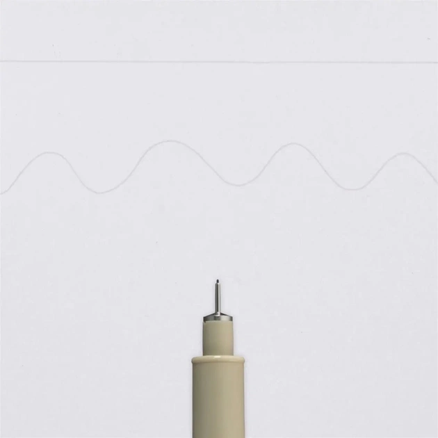 Лайнер Sakura Pigma Micron (0.05) 0,2мм світло Сірий (084511332881) - picture 3