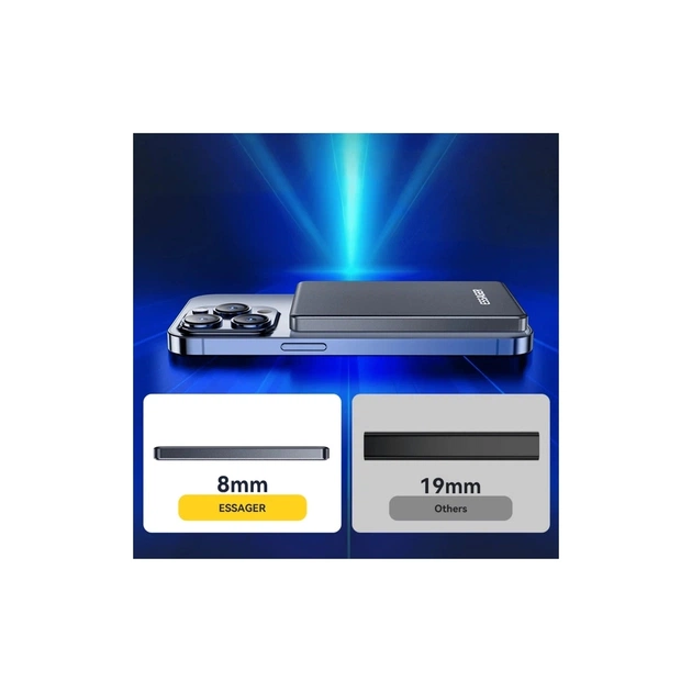 Батарея універсальна Essager 5000mAh Cross-border magnetic 20W PD QC/3.0 (EDY5K-YJ0A-Z) - зображення 10