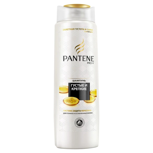 Шампунь Pantene Густі та міцні 600 мл (4015600744793) - изображение 1