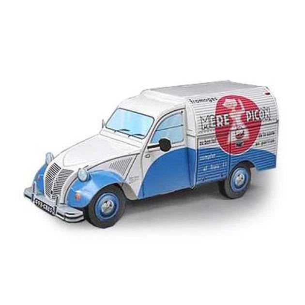 Збірна модель Умная бумага Citroen 2CV AK серії Автомобілі (149-01) - зображення 1