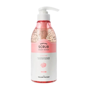 Гель для душу Village 11 Factory Perfume Scrub Body Wash Classic Pink 500 мл (8809663752538) зображення 1