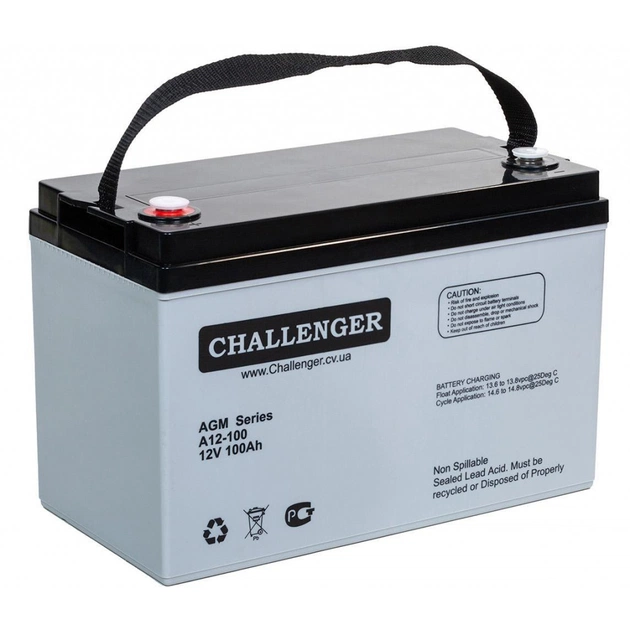 Батарея к ИБП Challenger A12-100, 12V-100Ah (A12-100) - изображение 1