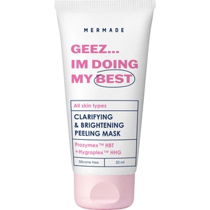 Маска для обличчя Mermade Geez... Im Doing My Best Prozymex HBT & Hygroplex HHG Clarifying & Brightening Mask 50 мл (4823122900159) изображение 1
