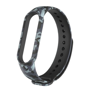 Ремінець до фітнес браслета XoKo Силіконовий ремінець XoKo для Xiaomi Mi Smart Band 5 Khaki G (XK-SL5-KGR) зображення 1