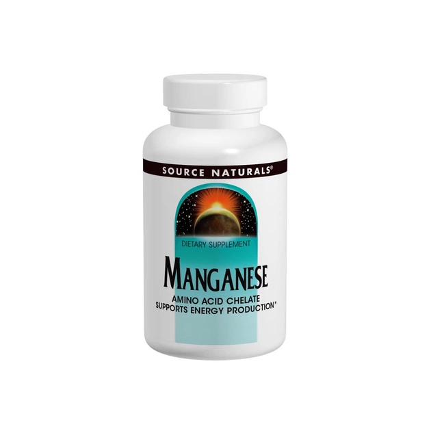 Минералы Source Naturals Марганец 10мг, 250 таблеток (SNS-00343) - изображение 1