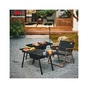 Туристичний стіл Naturehike CNK2350CF018 для барбекю сталевий чорний (6976507663960) - зменшене зображення 7
