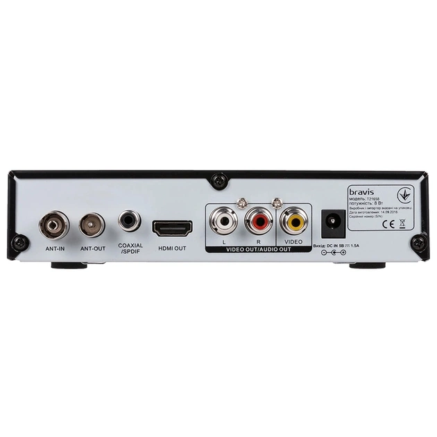 ТВ тюнер Bravis T21658 (DVB-T, DVB-T2) - picture 4