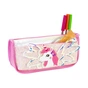 Пенал Cool For School з блискітками 2 відділення рожевий (CF87064) - зменшене зображення 2