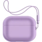 Чохол для навушників Armorstandart Silicone Case with straps для Apple Airpods Pro 2 Pink Purple (ARM68613) - зменшене зображення 1
