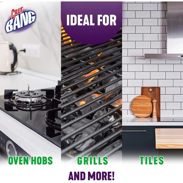 Спрей для чищення кухні Cillit Bang Антижир+Сяйво 750 мл (5900627024210/5908252016051) - изображение 3